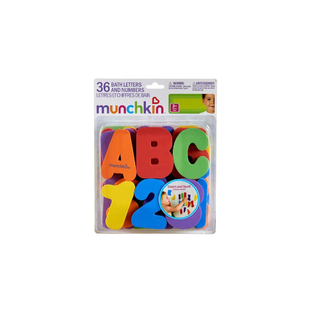 Munchkin Bath Letters & Numbers – Motherswork
