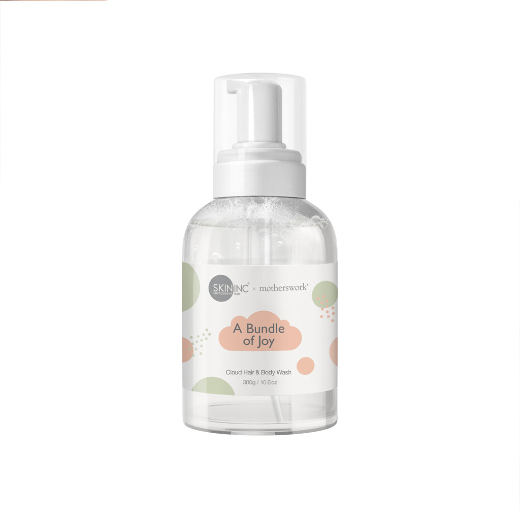 Motherswork x Skin Inc  A Bundle Of Joy Cloud Hair & Body Wash