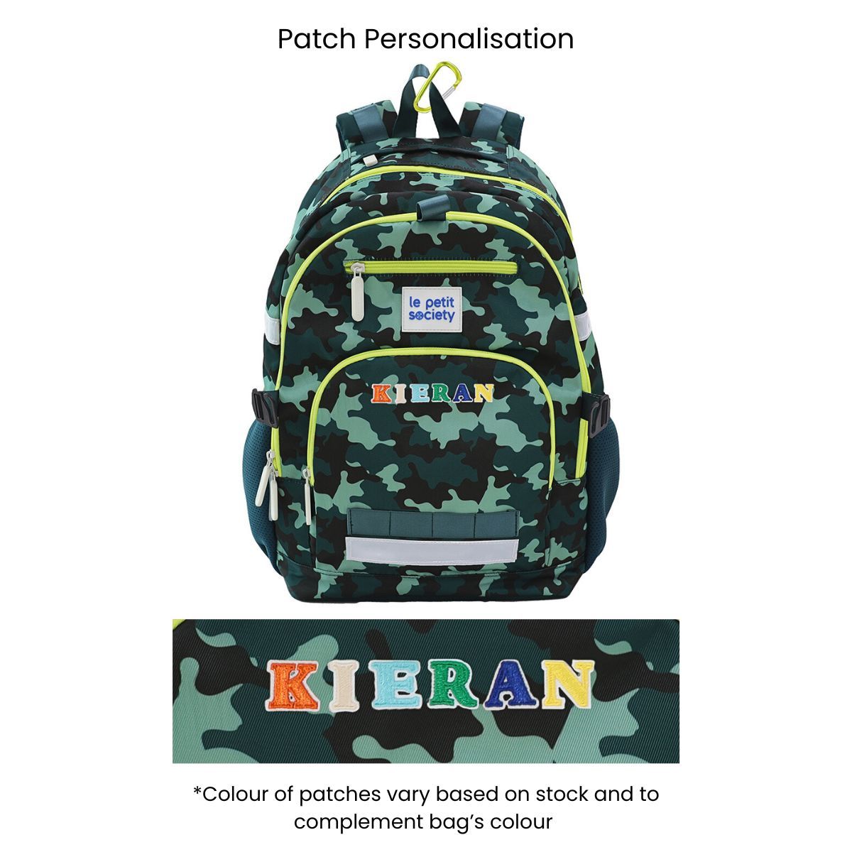 Le Petit Society Double Pocket Backpack