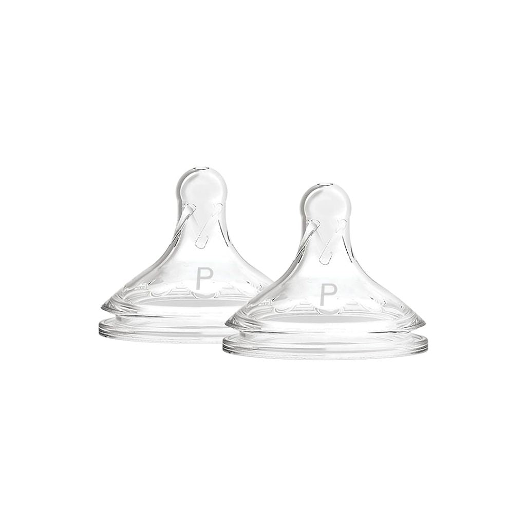 Dr. Brown’s™ Preemie Flow Wide-Neck Silicone Nipple, 2-Pack