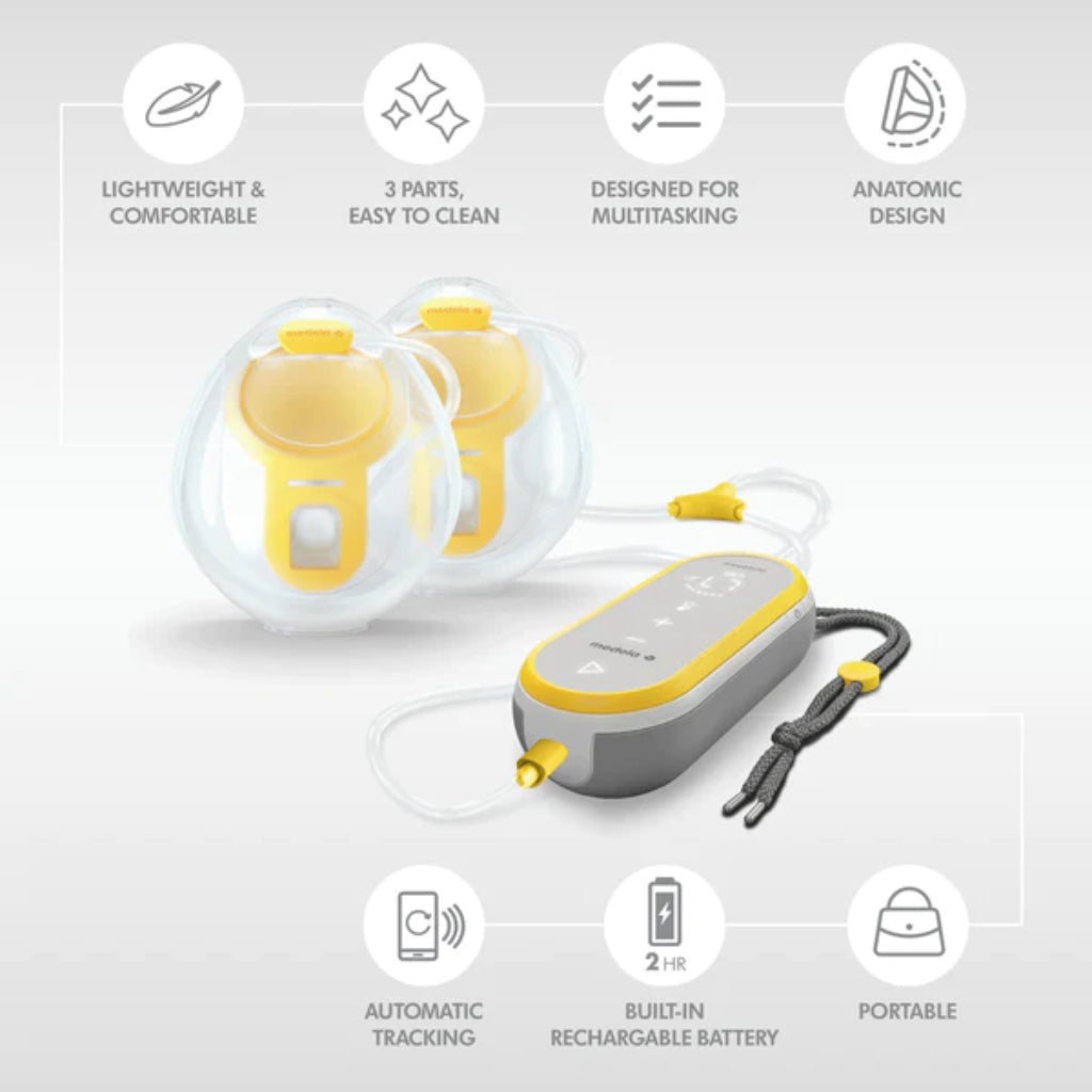 Medela Freestyle Hands-free Double Electric Wearable Breast Pump