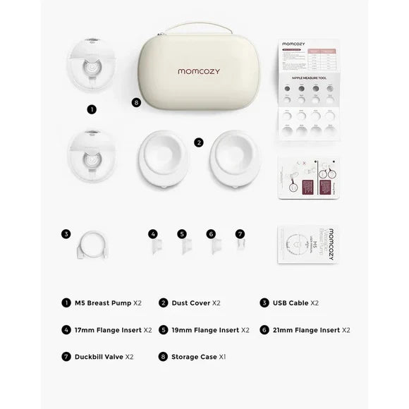 Momcozy M5 All-in-one Wearable Breast Pump