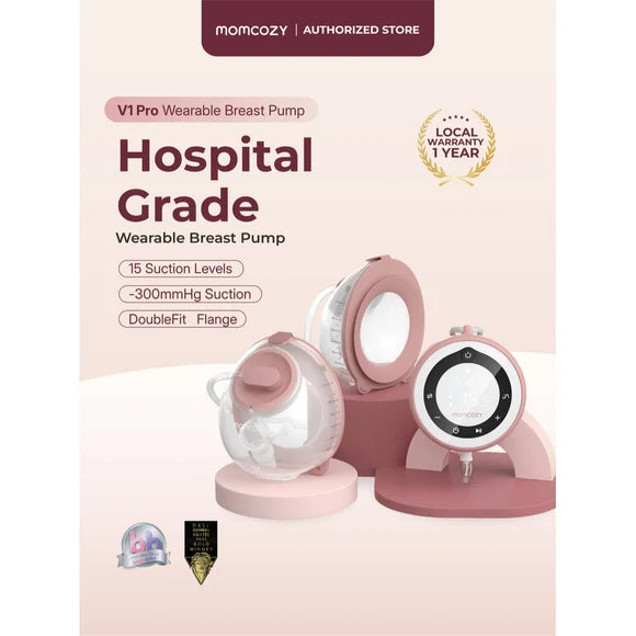 Momcozy V1 Pro Hospital-Grade Wearable Breast Pump