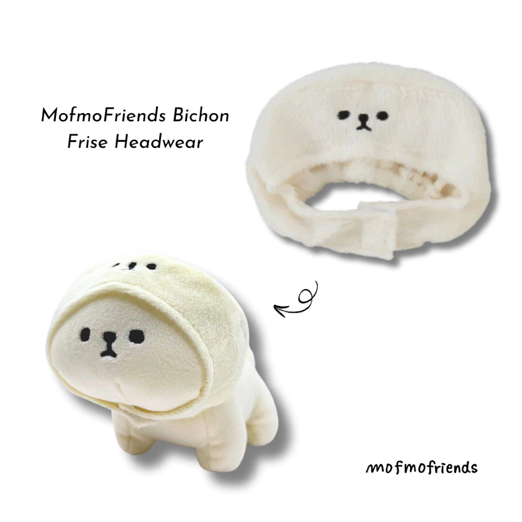 MofmoFriends Bichon Frise Headwear