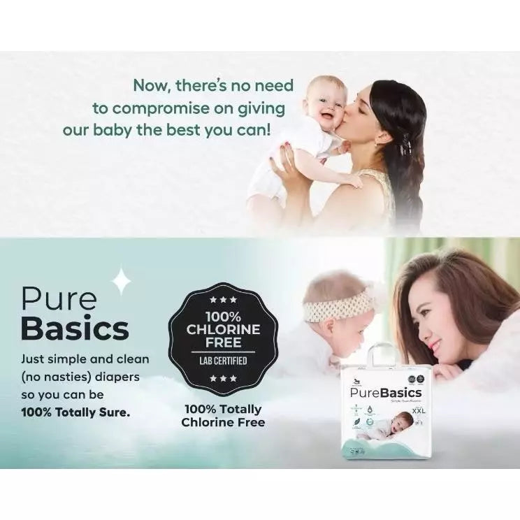 Applecrumby® Night & Day Pure Basics Pull Up Diapers