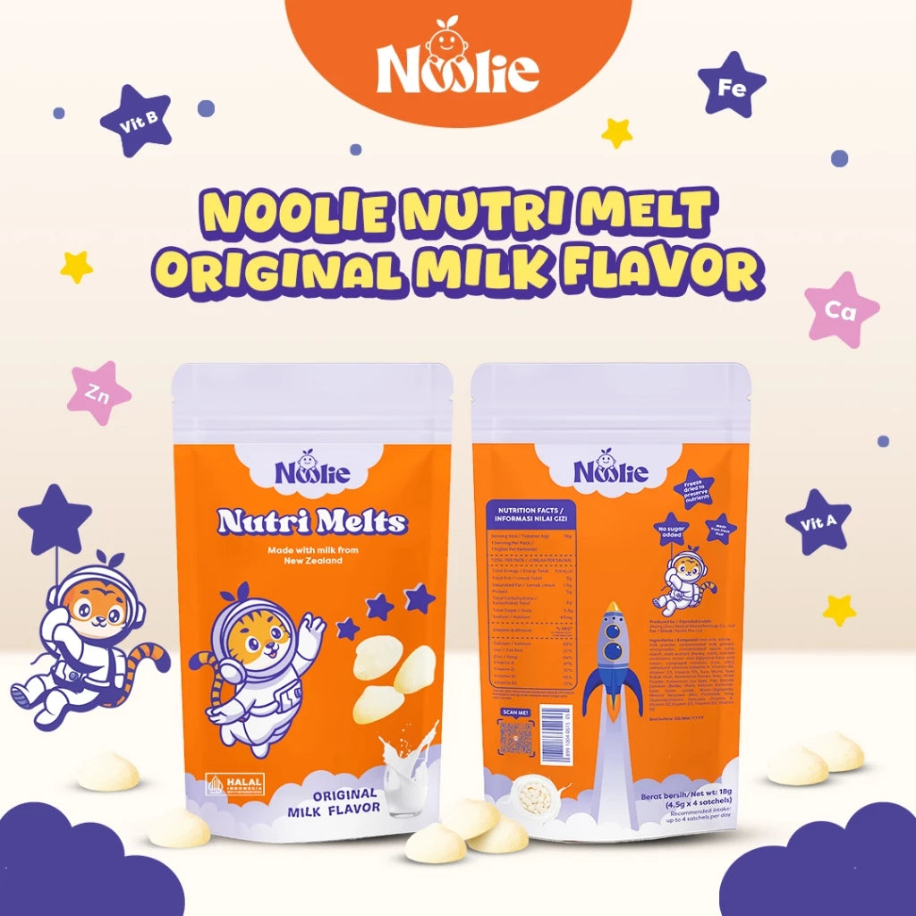 Noolie Nutri Melt Multivitamin Booster (Original Milk)