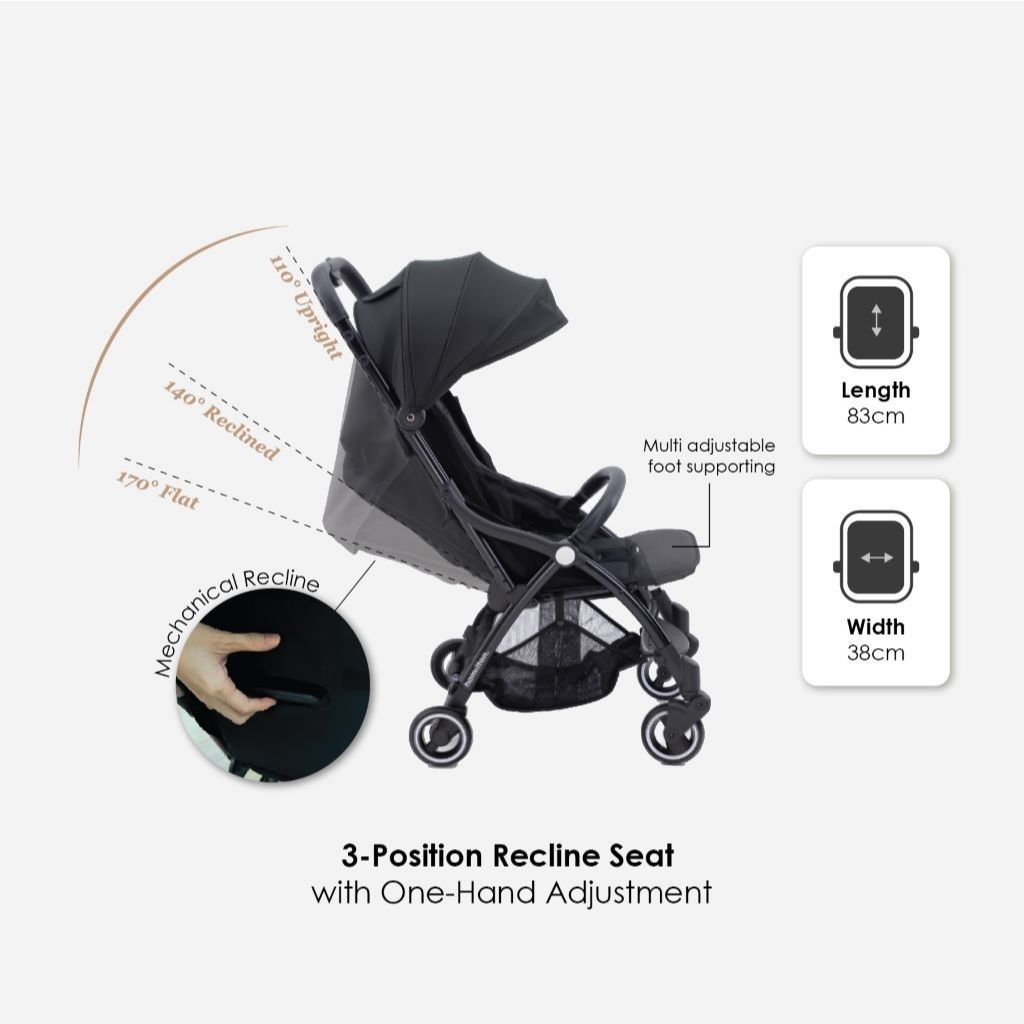 Hamilton X1 Lite MagicFold Stroller