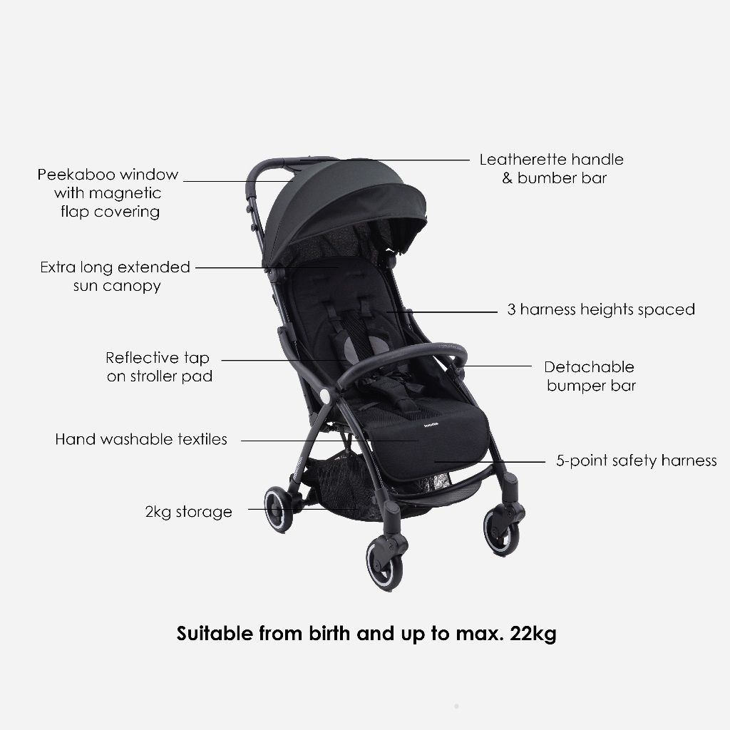 Hamilton X1 Lite MagicFold Stroller