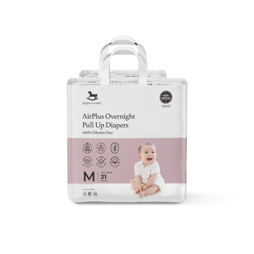 Applecrumby® Airplus Overnight Pull Up Night Diapers (Mini, 1 Carton)