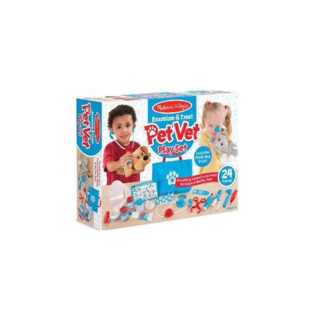 Melissa & Doug Examine & Treat Vet Play Set