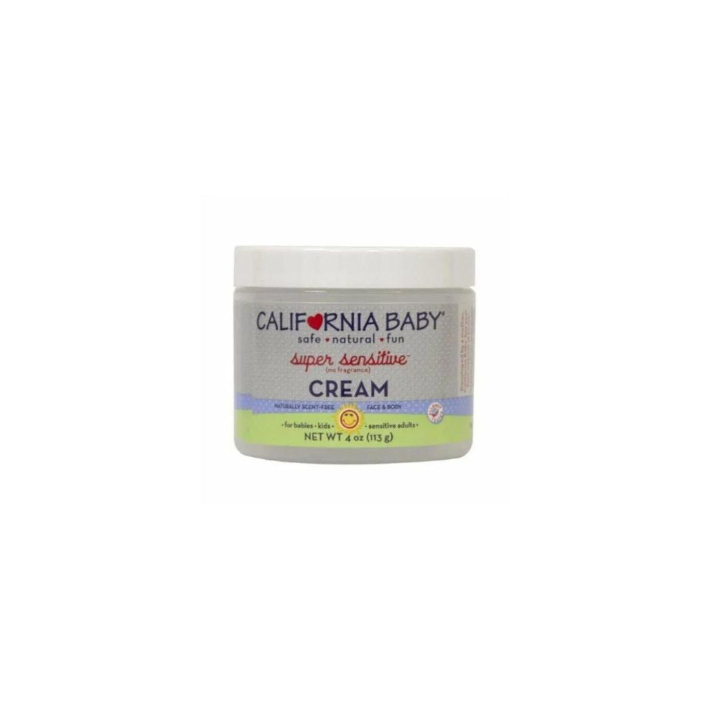 California Baby Super Sensitive Moisturizing Cream 4 Oz