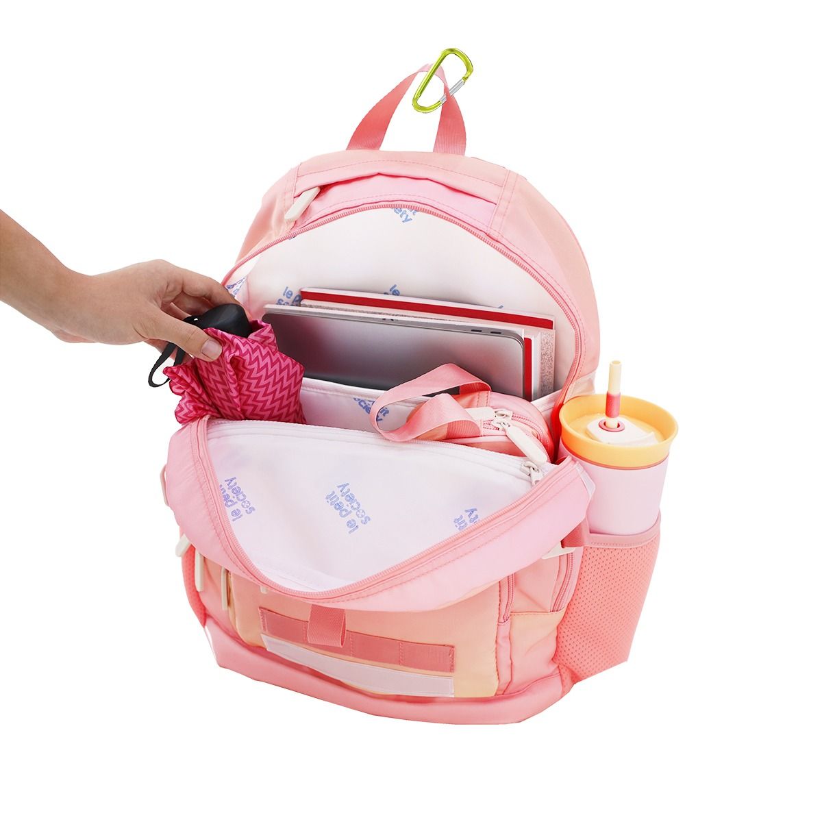 Le Petit Society Double Pocket Backpack