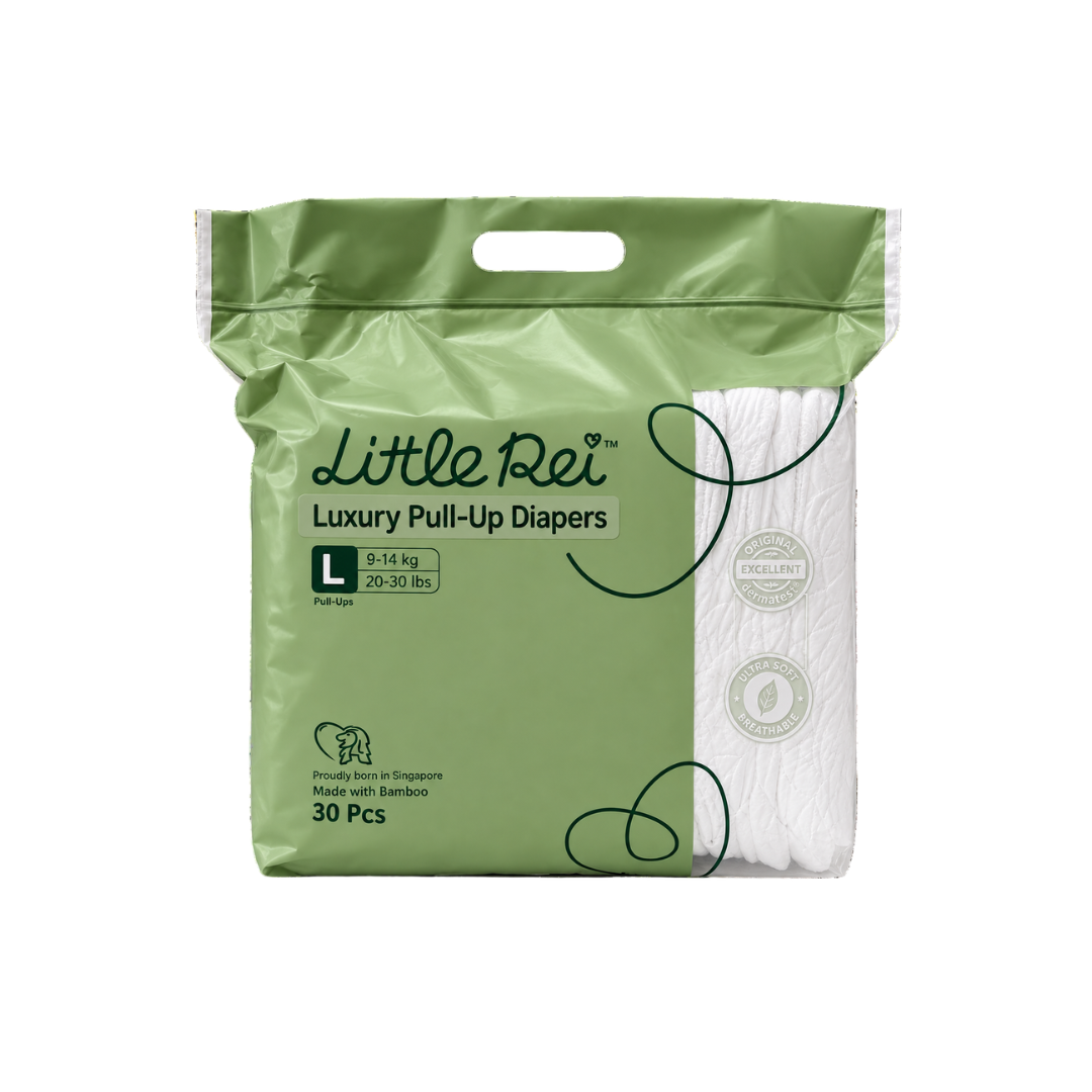 (6 Month Bundle) Little Rei Luxury Pull Up Diapers