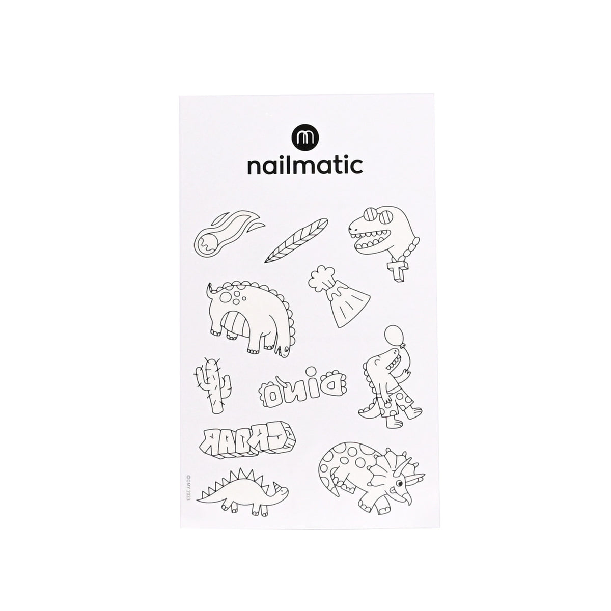 Nailmatic Temporary Tattoo Sheet