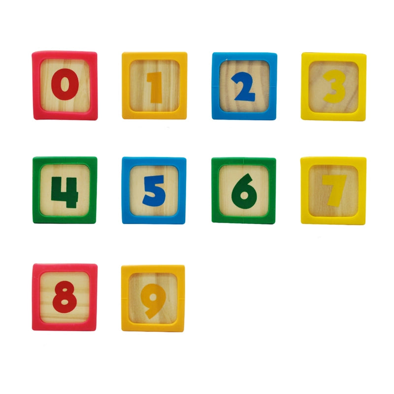 Hape Grip-N-Stack Silicone & Wood Blocks