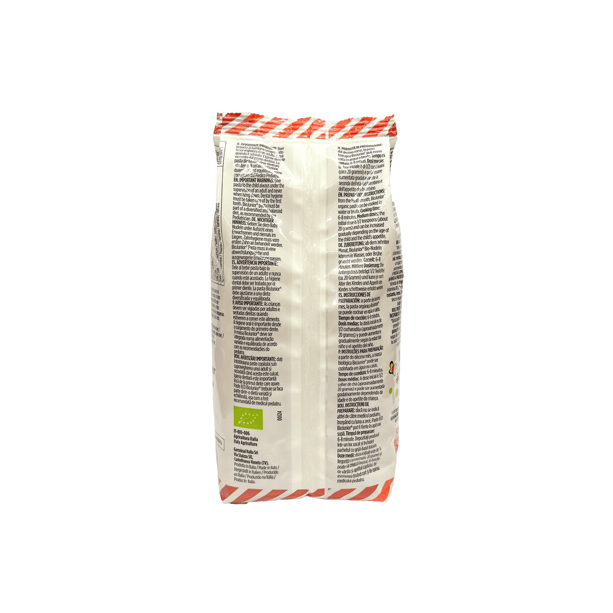 BioJunior Organic Pasta Snail