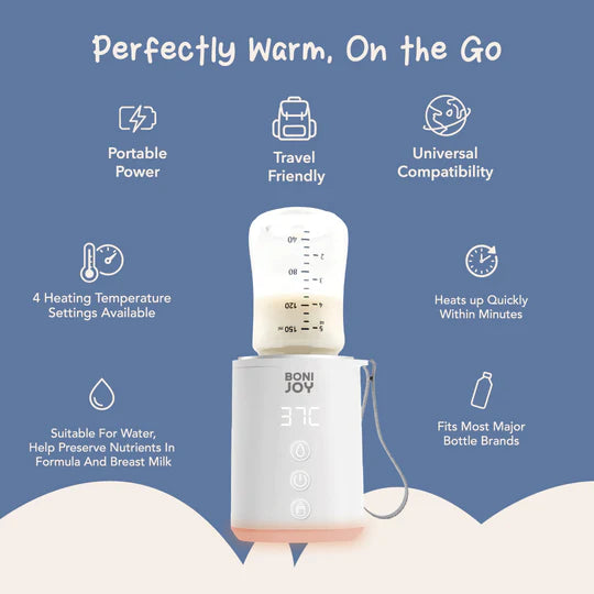 Bonijoy Portable Baby Bottle Warmer