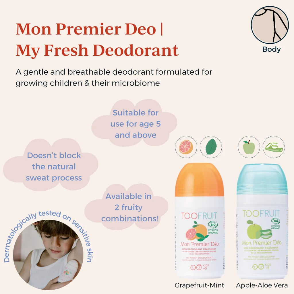 Toofruit Mon Premier Déo | My Fresh Deodorant