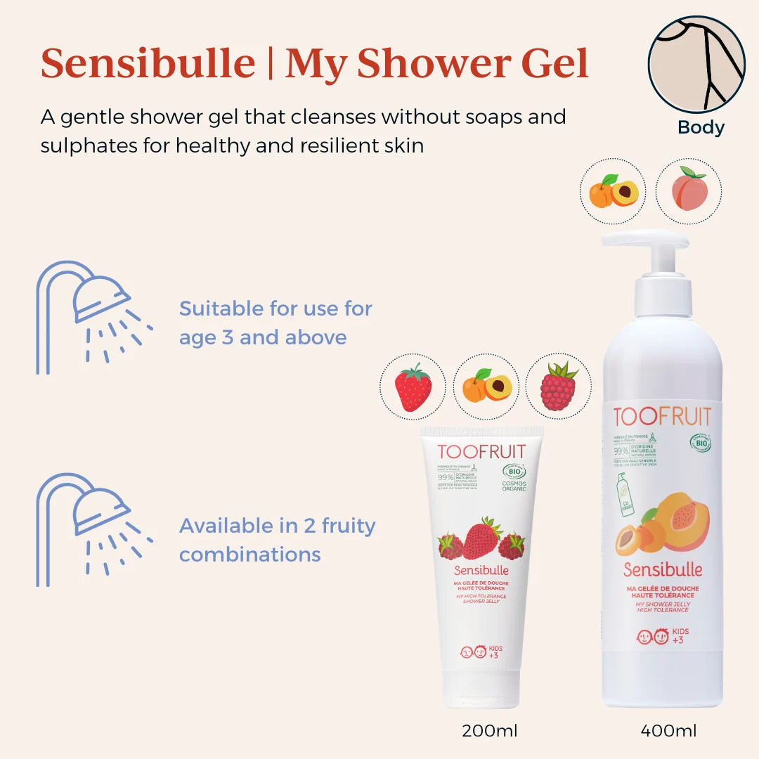Toofruit Sensibulle Gelée | My Shower Gel (Apricot Peach)