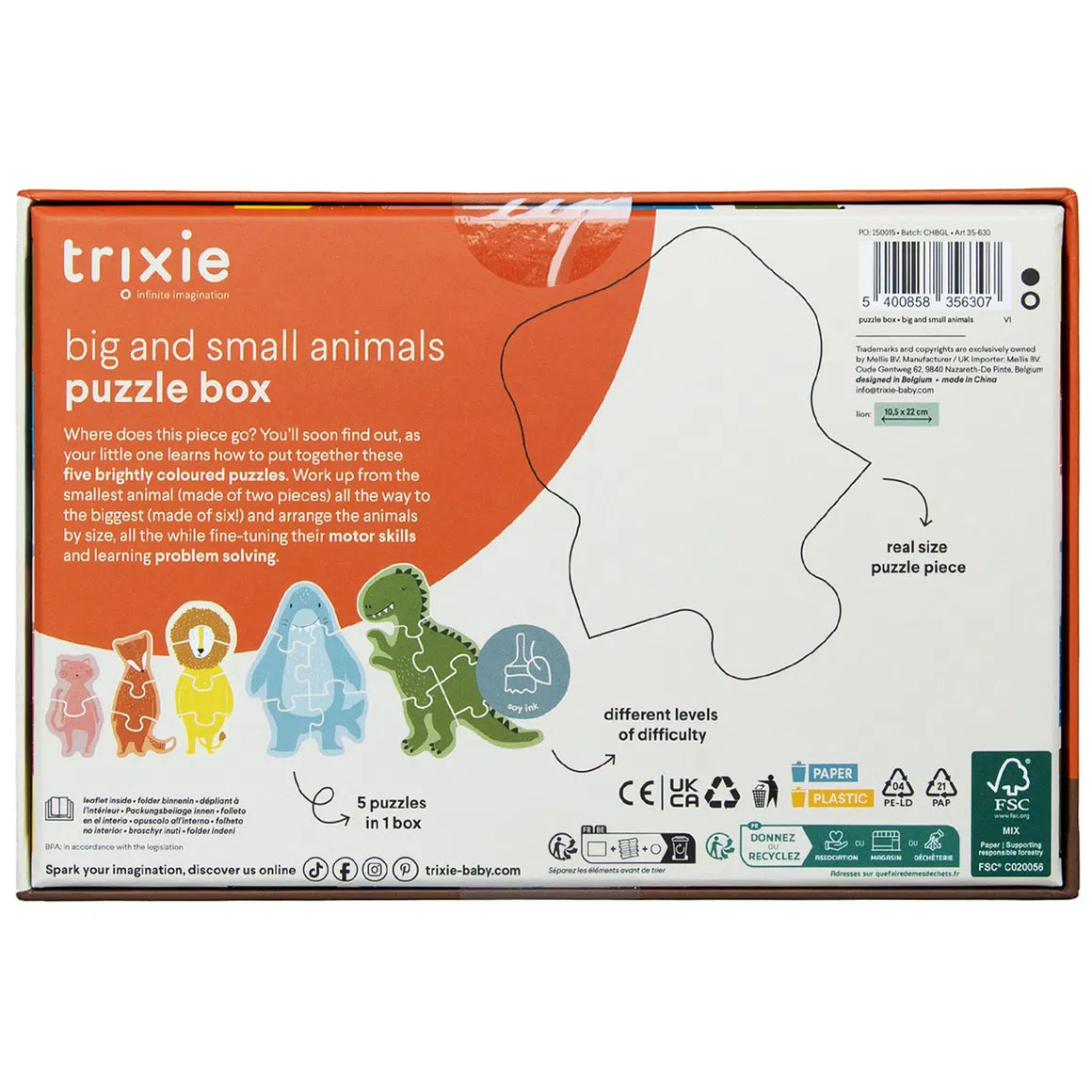 Trixie Animals Puzzle Box (Assorted)