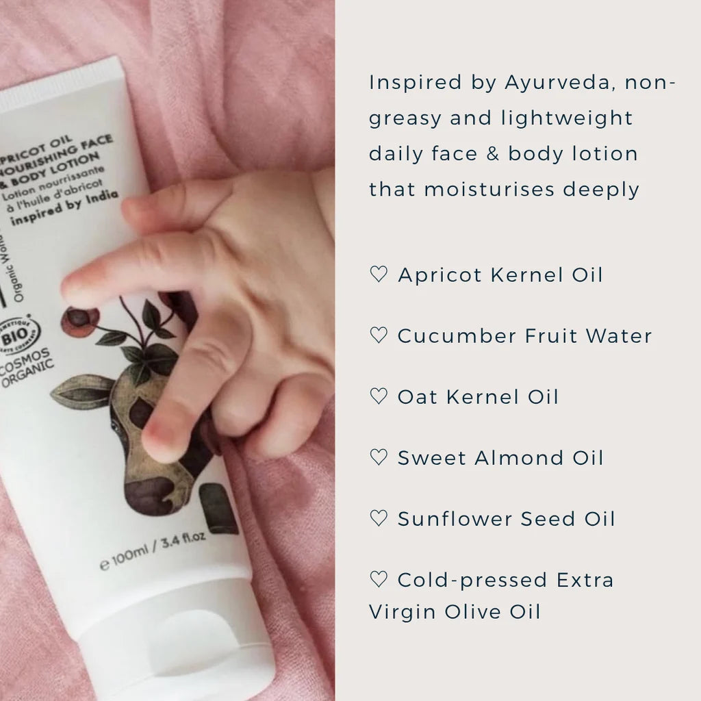 Vivaiodays Apricot Oil Face & Body Lotion (100ml)