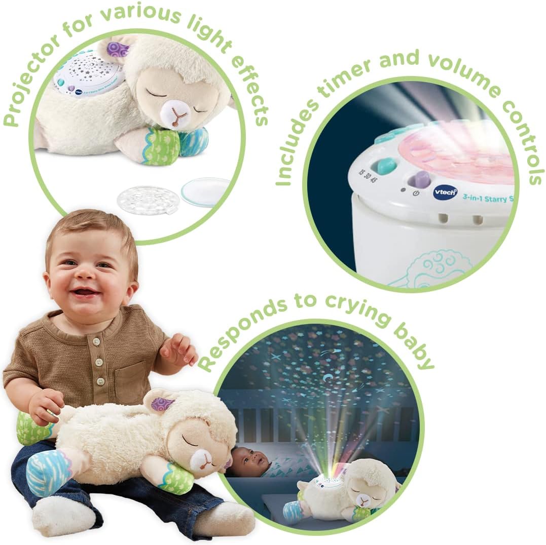 V-Tech 3 In 1 Starry Skies Sheep Soother
