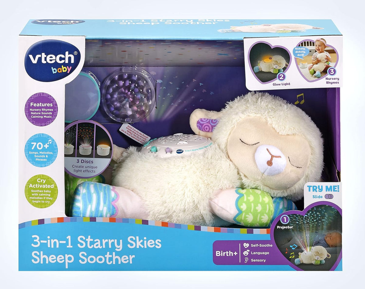 V-Tech 3 In 1 Starry Skies Sheep Soother