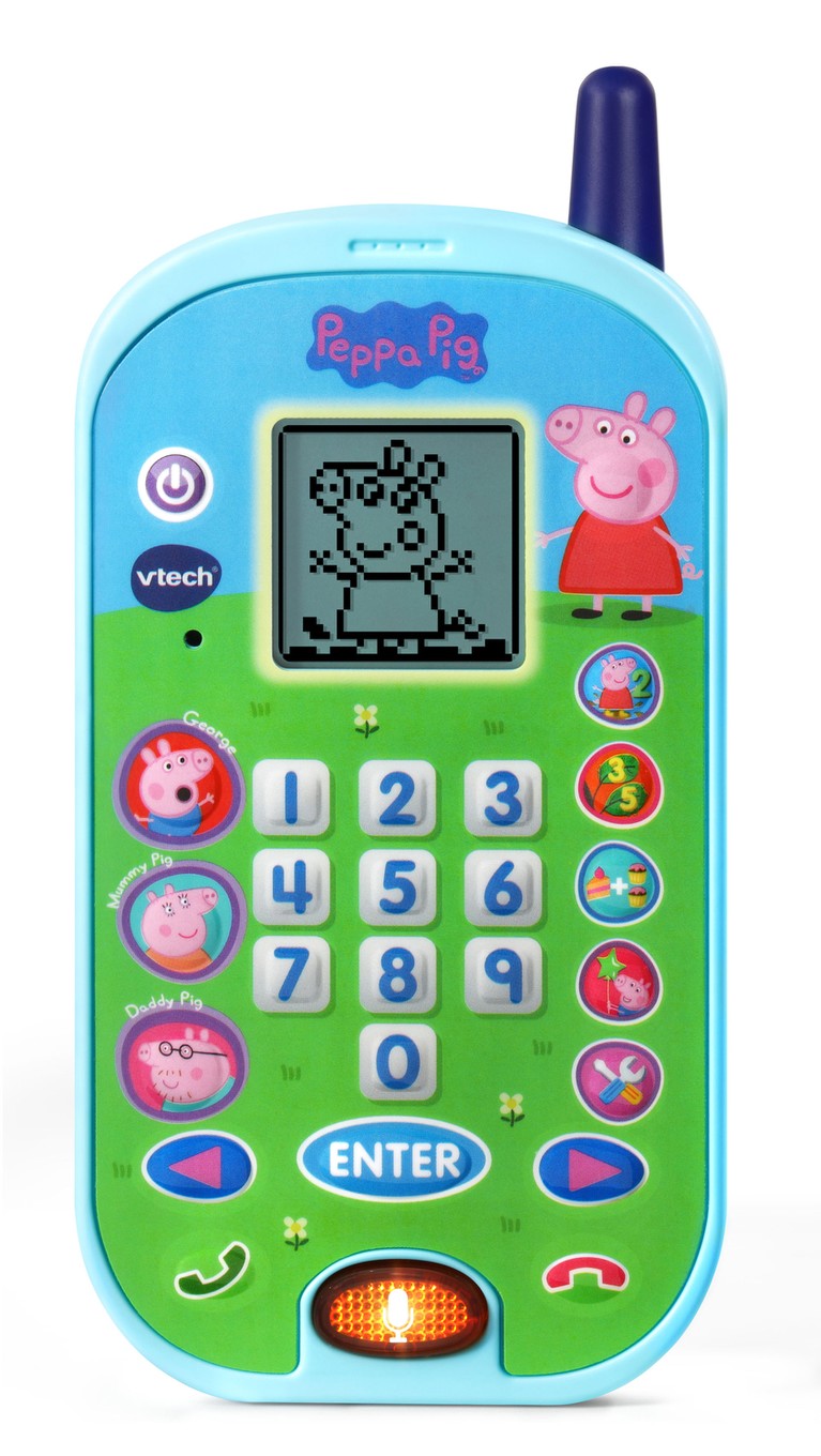 V-Tech Peppa Pig Lets Chat Learning Phone