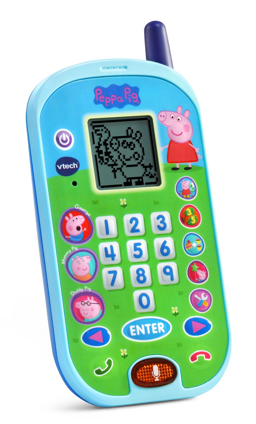 V-Tech Peppa Pig Lets Chat Learning Phone