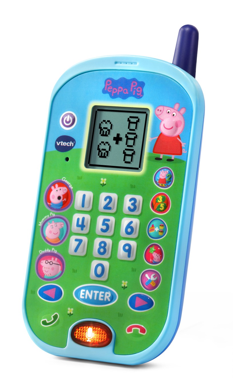 V-Tech Peppa Pig Lets Chat Learning Phone