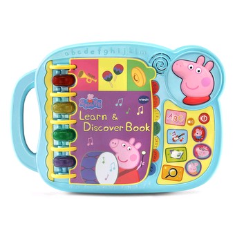 V-Tech Peppa Learn & Discover Book