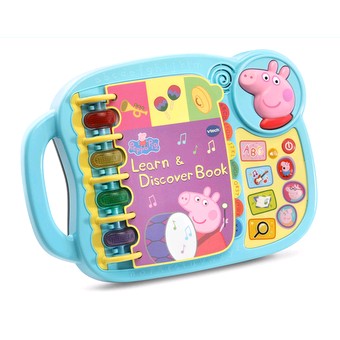 V-Tech Peppa Learn & Discover Book