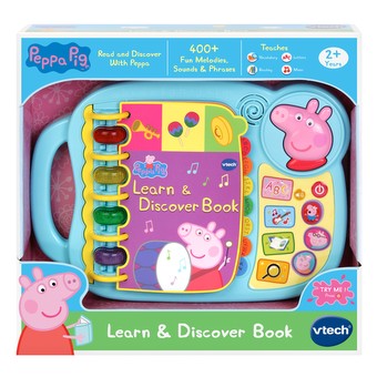 V-Tech Peppa Learn & Discover Book