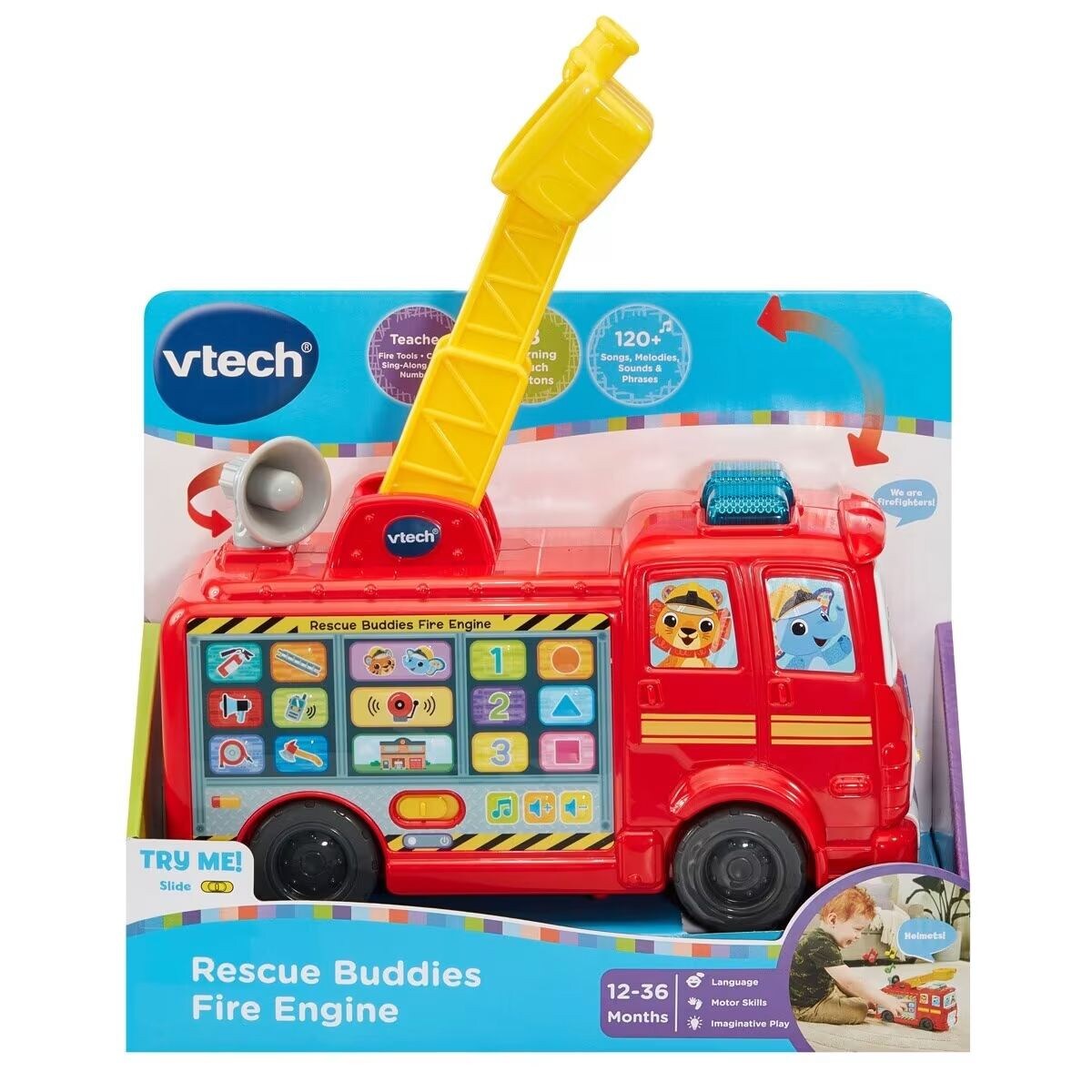 V-Tech Rescue Buddies Fire Engine