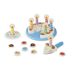 Melissa & Doug Birthday Party - Wooden Play Food 3 years+