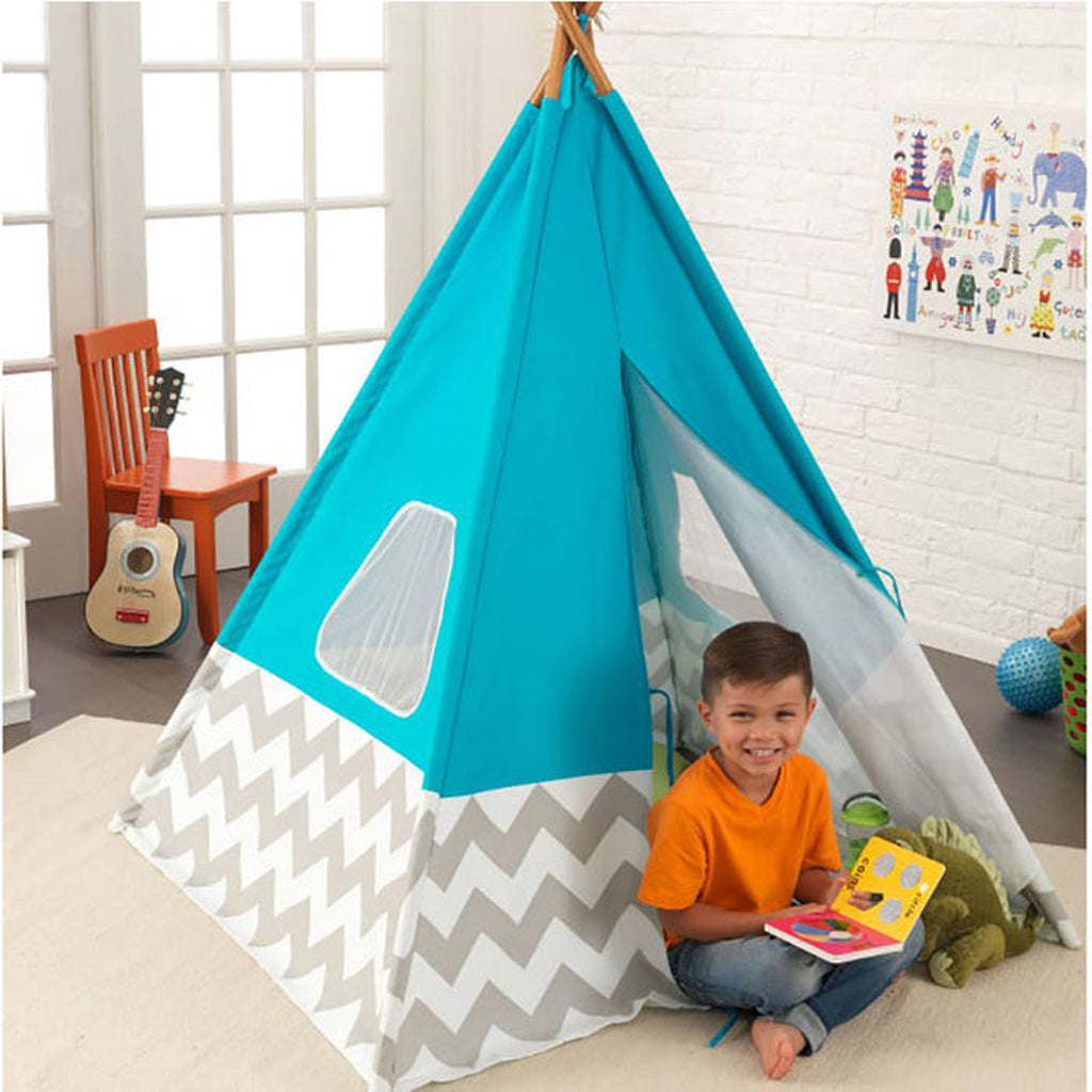 Kidkraft Deluxe Turquoise Teepee
