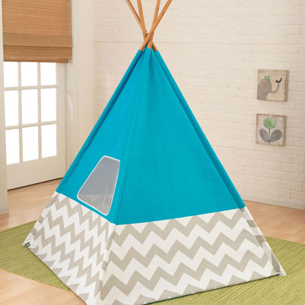 Kidkraft Deluxe Turquoise Teepee