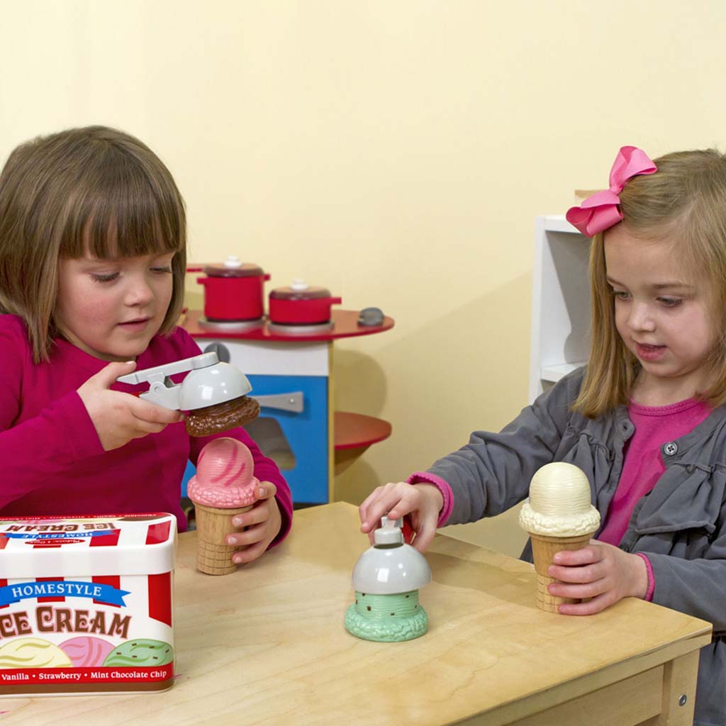 Melissa and Doug Play Food - Ice Cream Set