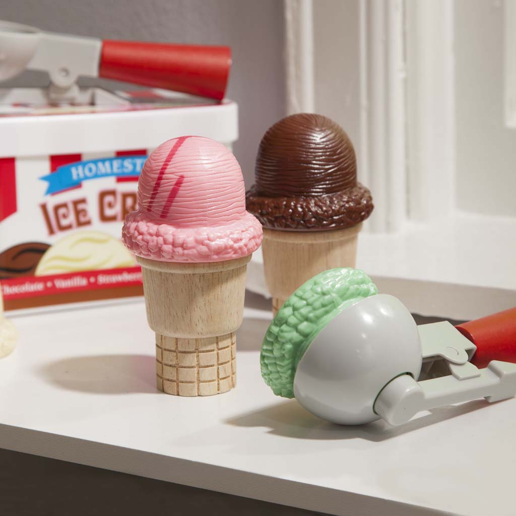 Melissa and Doug Play Food - Ice Cream Set