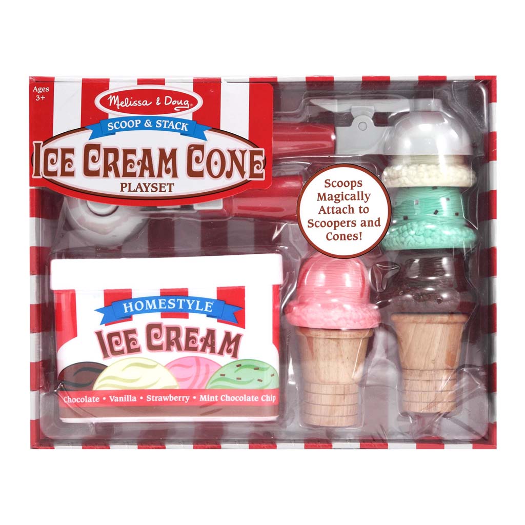 Melissa and Doug Play Food - Ice Cream Set