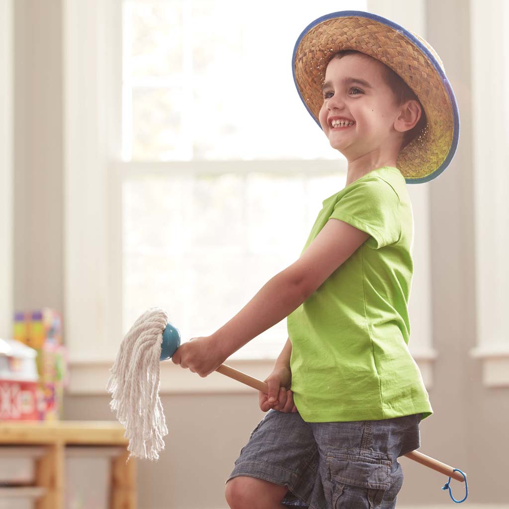 Melissa and Doug Play House - Dust, Sweep, Mop