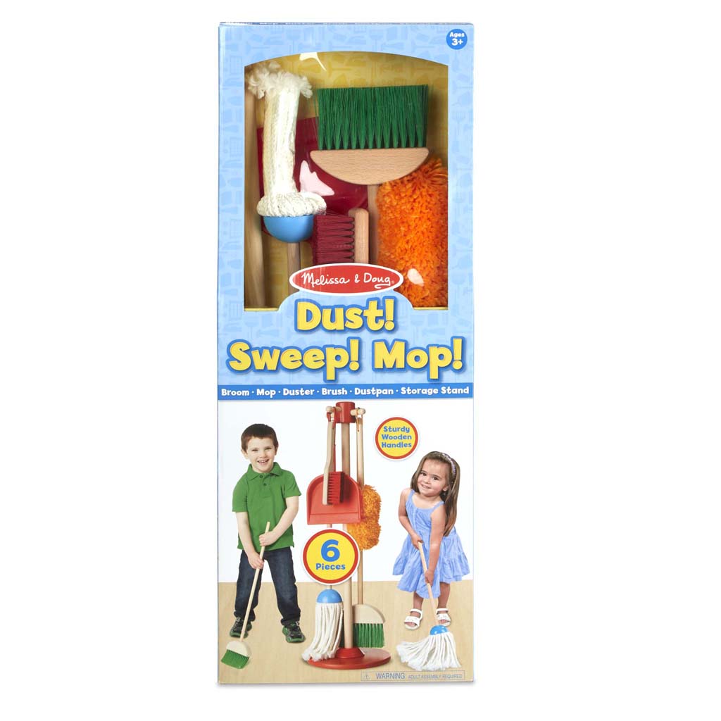 Melissa and Doug Play House - Dust, Sweep, Mop