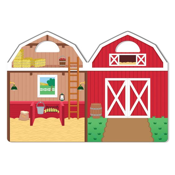 Melissa and Doug Puffy Sticker Playset - Farm