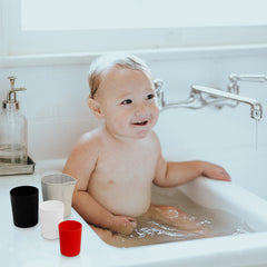 Kushies Silicone Bath Time Stacking Toy Cups
