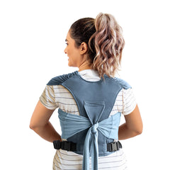 Moby Easy-Wrap Carrier - Sea Spray Blue