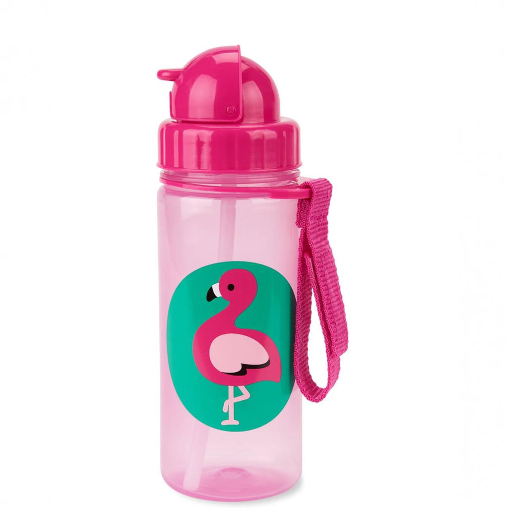 Skip Hop Zoo Straw Water Bottle