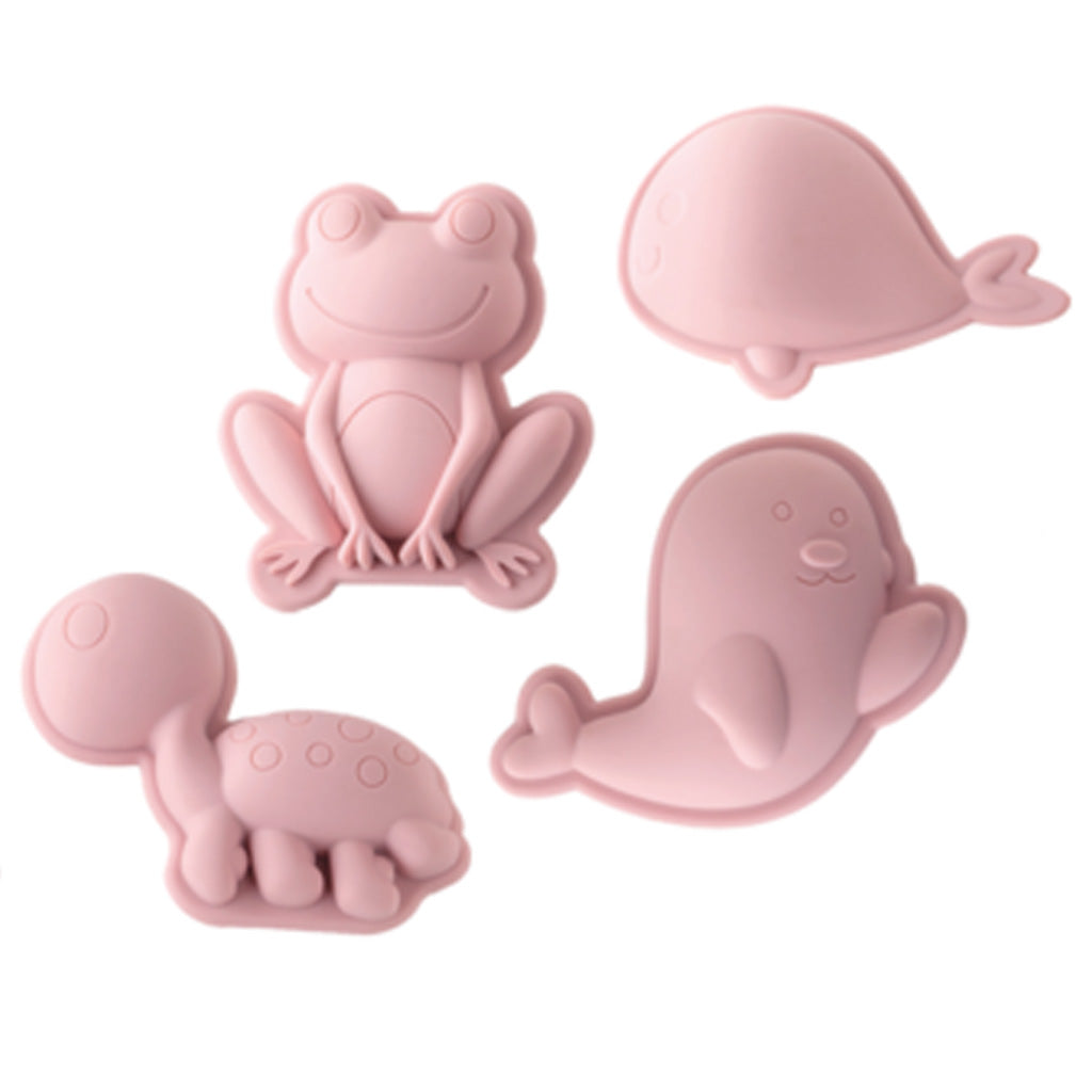 Scrunch Sand Moulds Frog Set