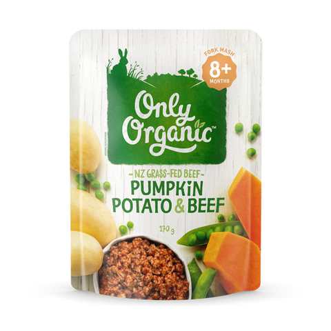 Only Organic Pumpkin, Potato & Beef Savoury Meal