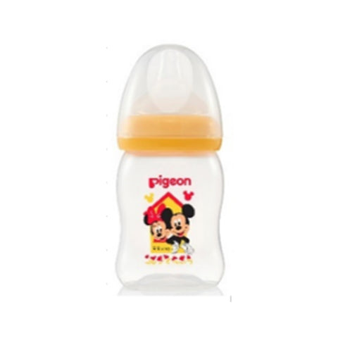 Pigeon SofTouch™ Clear PP Nursing Bottle Disney 160ml