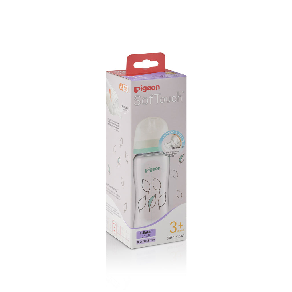 Pigeon SofTouch 3 T-Ester Nursing Bottle - Leaf